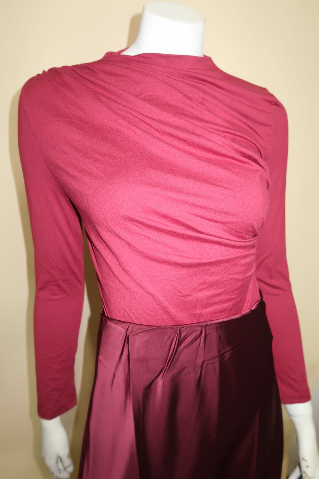 Burgundy Bloom Top